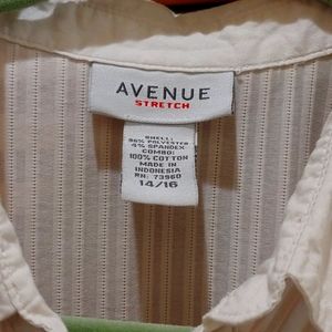 Long sleeve Avenue stretch top